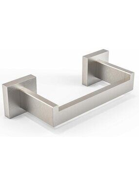 Bathdance Brushed Nickel Toilet Paper Holder Wall Mount StainlessSteel Rustproof